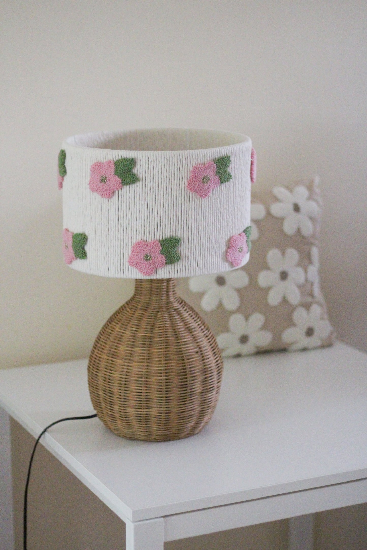 FLOWER LAMPSHADE