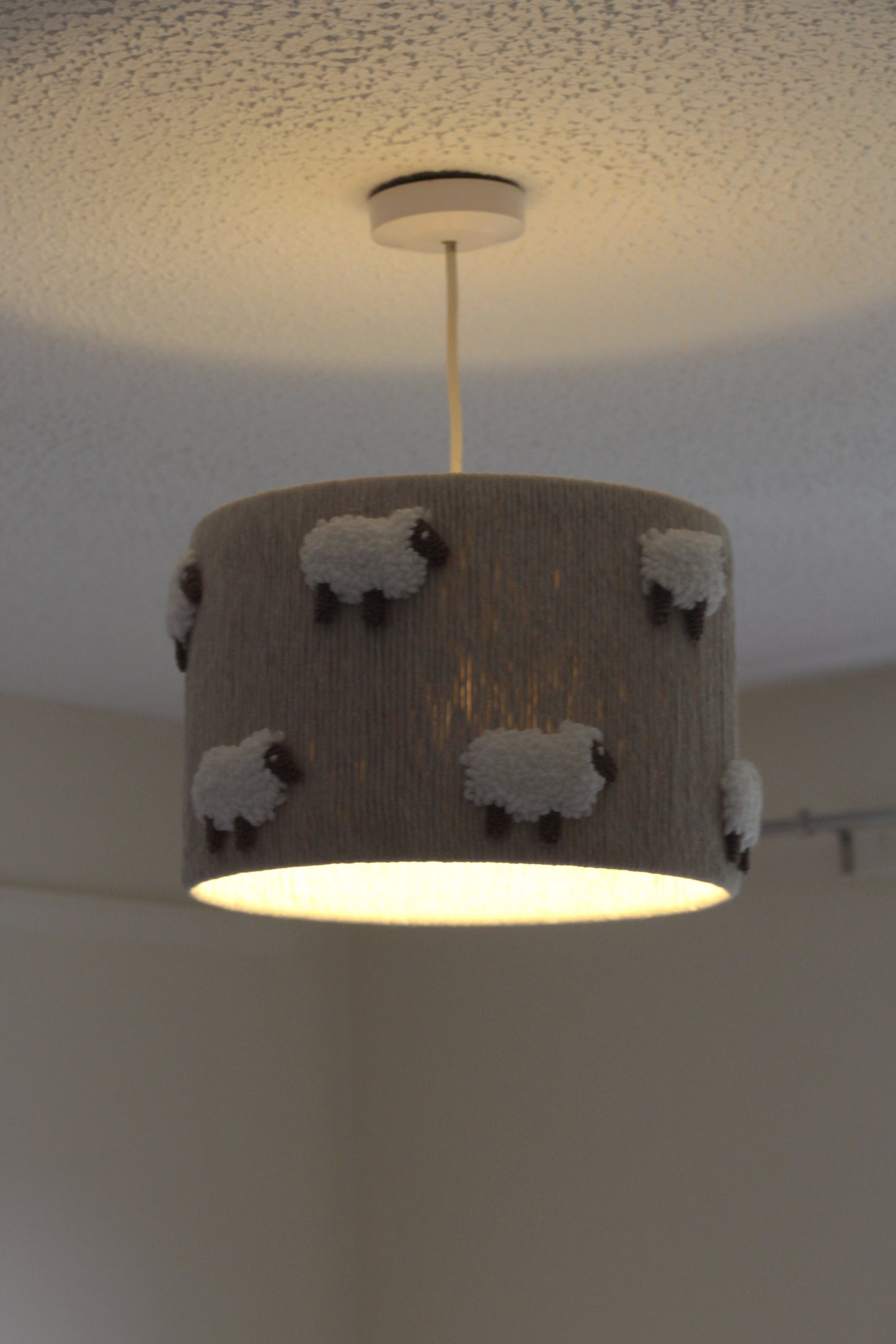 SHEEP LAMPSHADE (beige version)