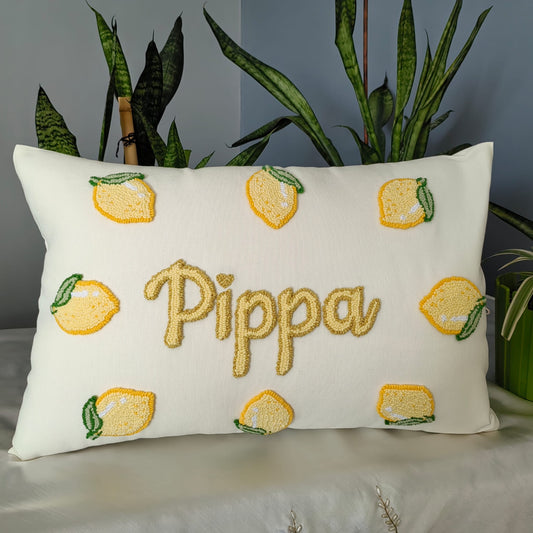 Lemon Custom Cushion Cover