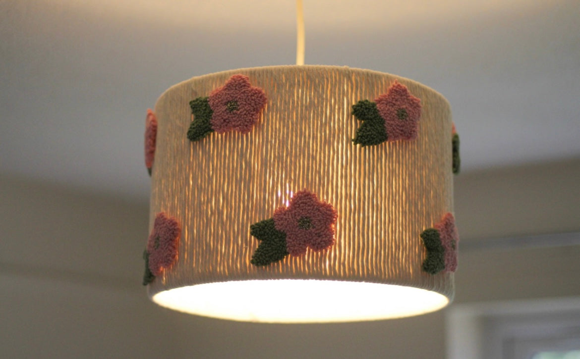 FLOWER LAMPSHADE