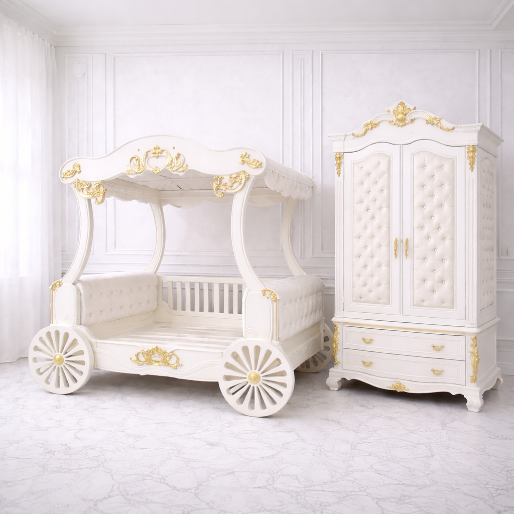 Bridgerton Luxury Carriage Bed