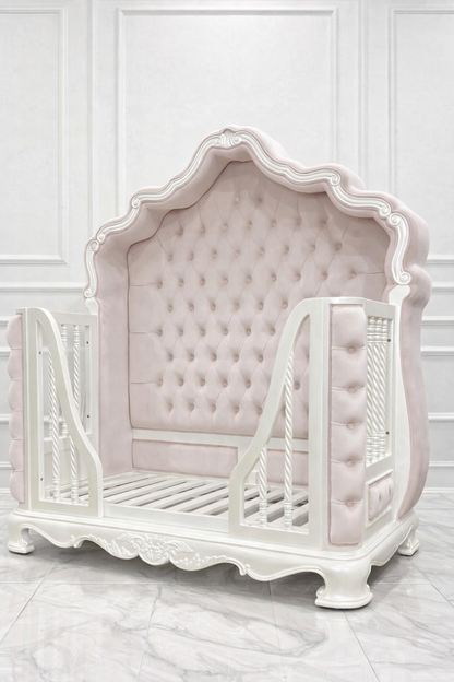 Daphne Baby Crib Cot- in French White