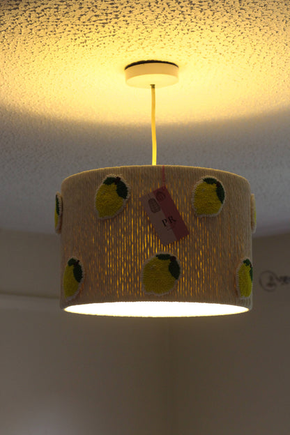 AMALFI COAST LAMPSHADE decorated with lemons