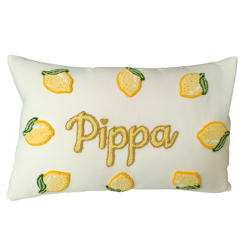 Lemon Custom Cushion Cover