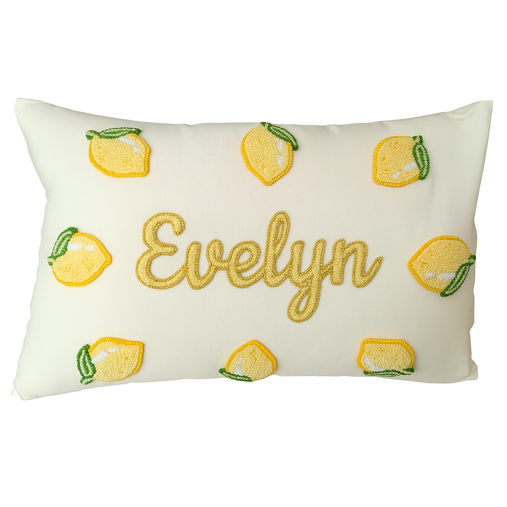 Lemon Custom Cushion Cover