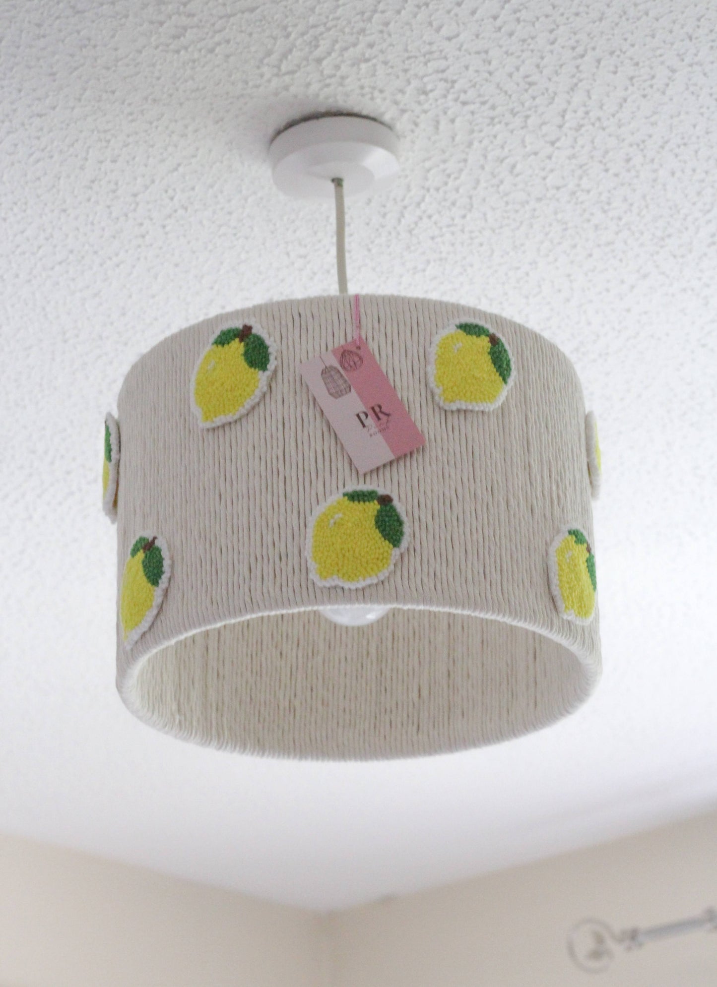 AMALFI COAST LAMPSHADE decorated with lemons