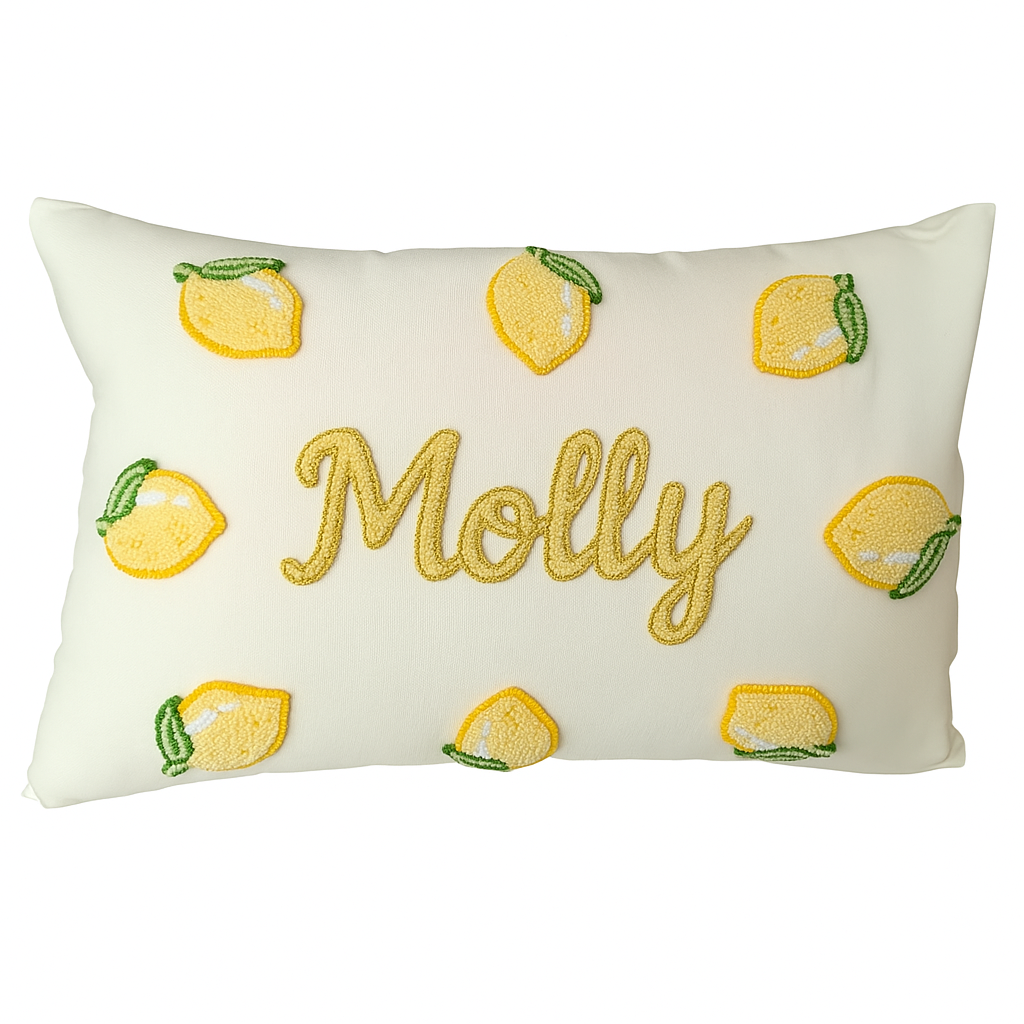 Lemon Custom Cushion Cover