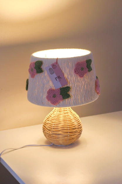 PINK FLOWER LAMP
