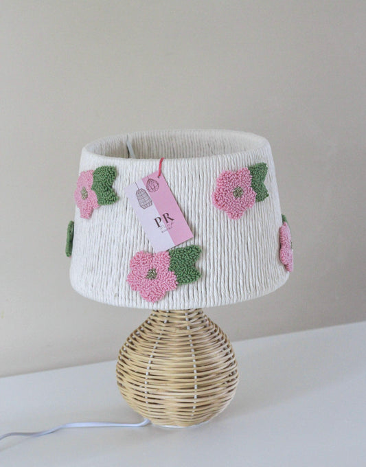 PINK FLOWER LAMP