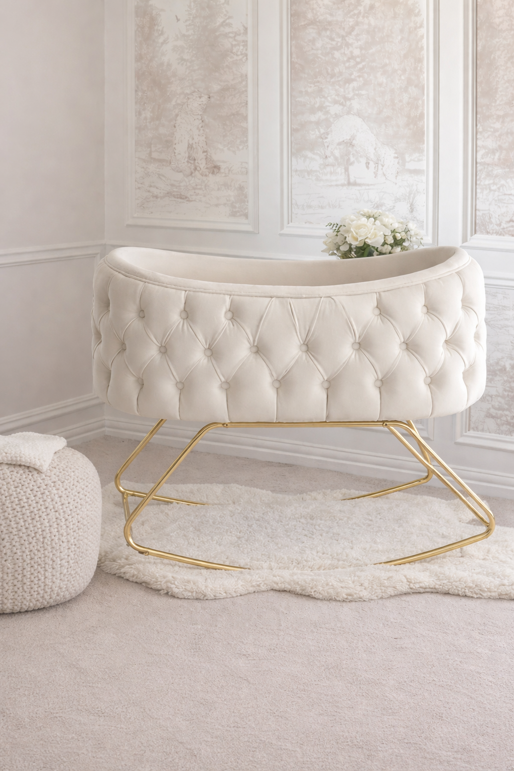 Luxury Rocking Bassinet