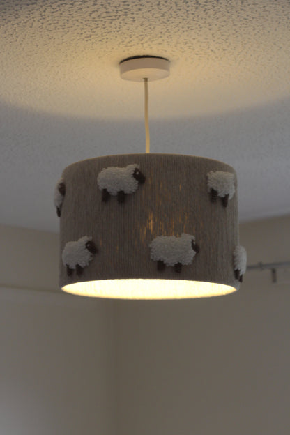 SHEEP LAMPSHADE (beige version)