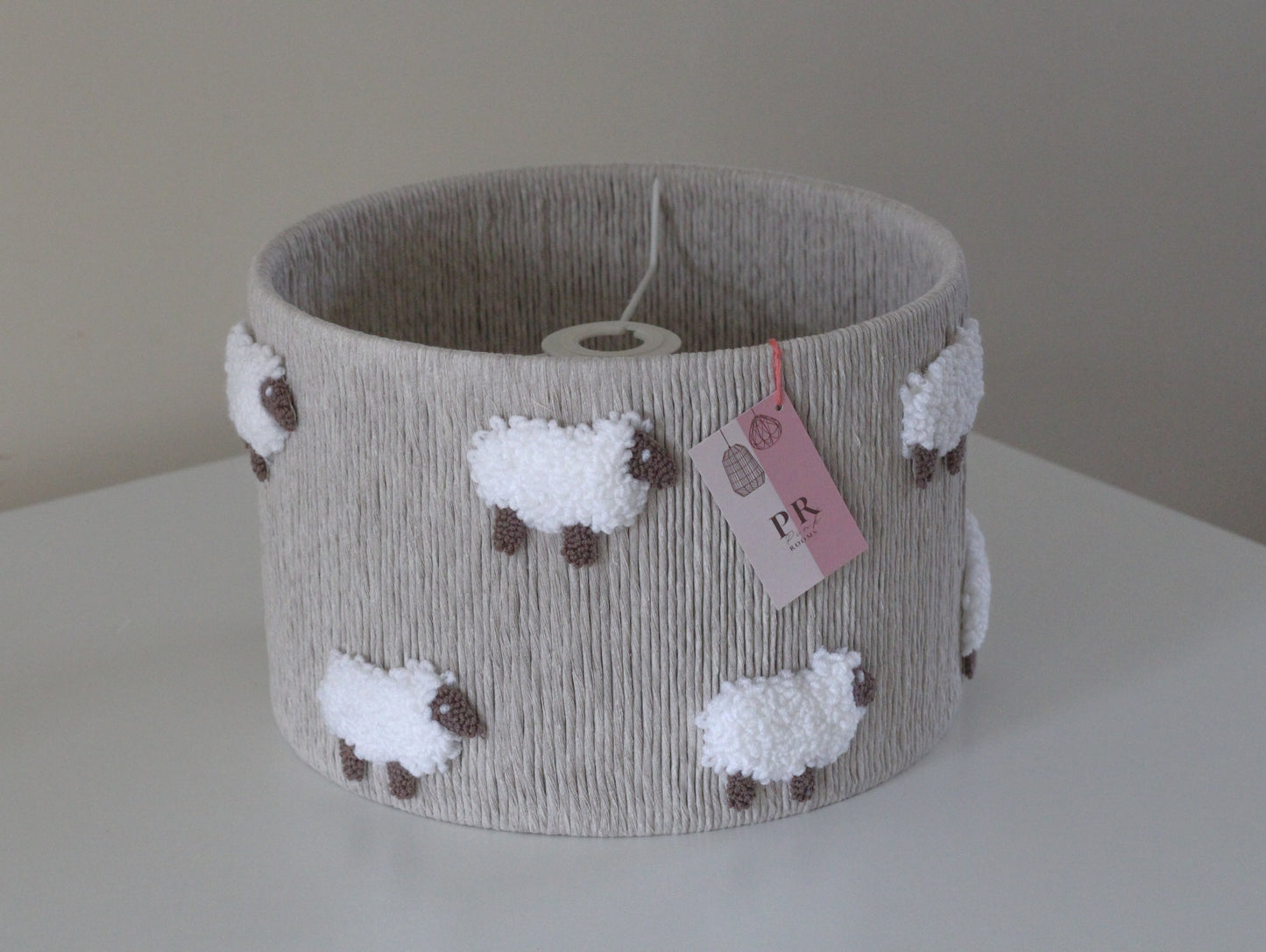 SHEEP LAMPSHADE (beige version)